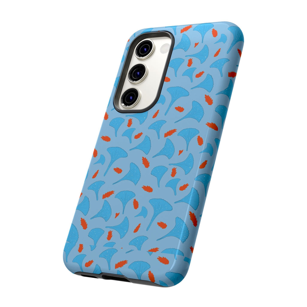 Blue Orange Odd Shape Themed Tough Cases Printify