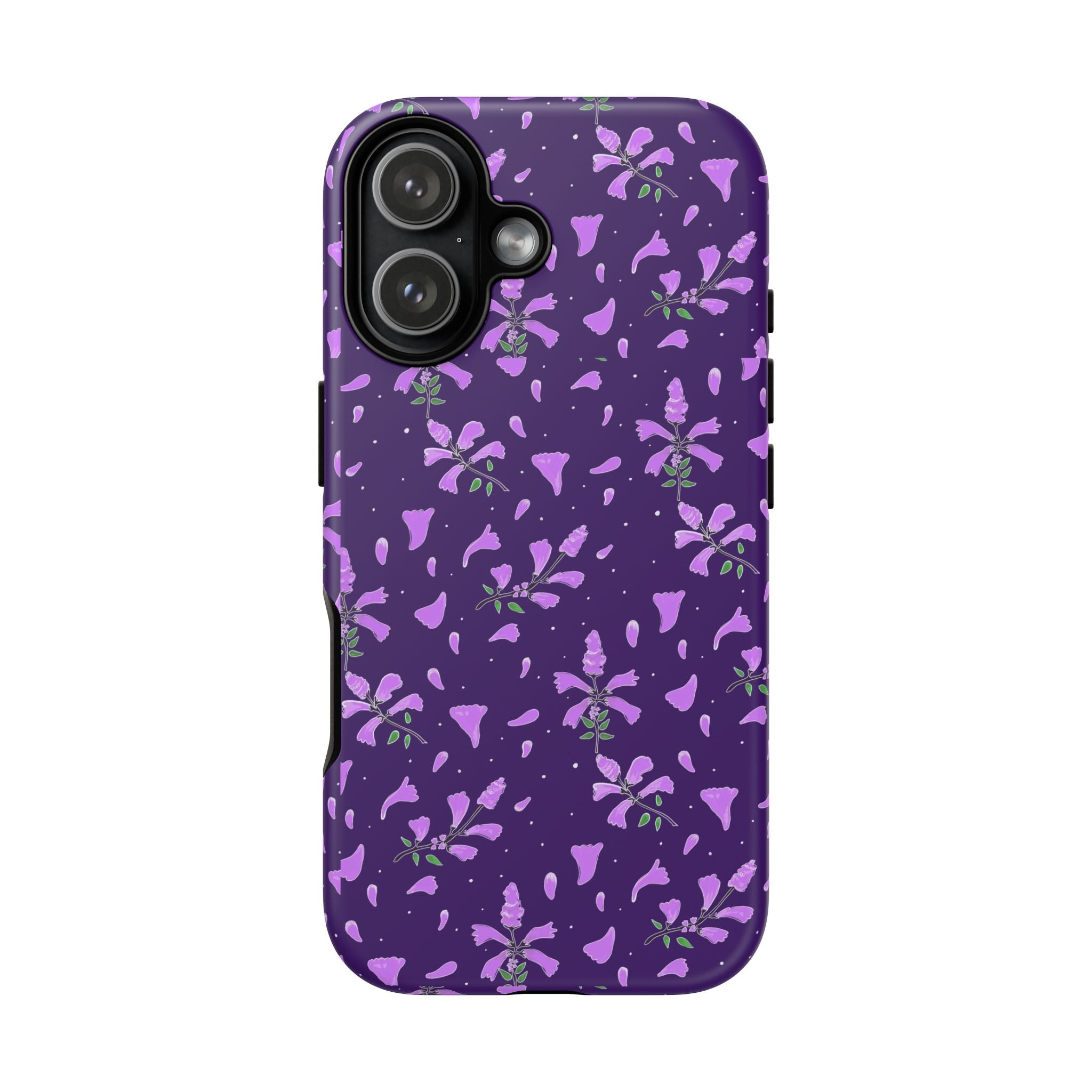 Purple Wild Flower Tough Phone Cases Printify