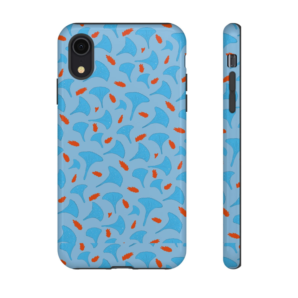 Blue Orange Odd Shape Themed Tough Cases Printify