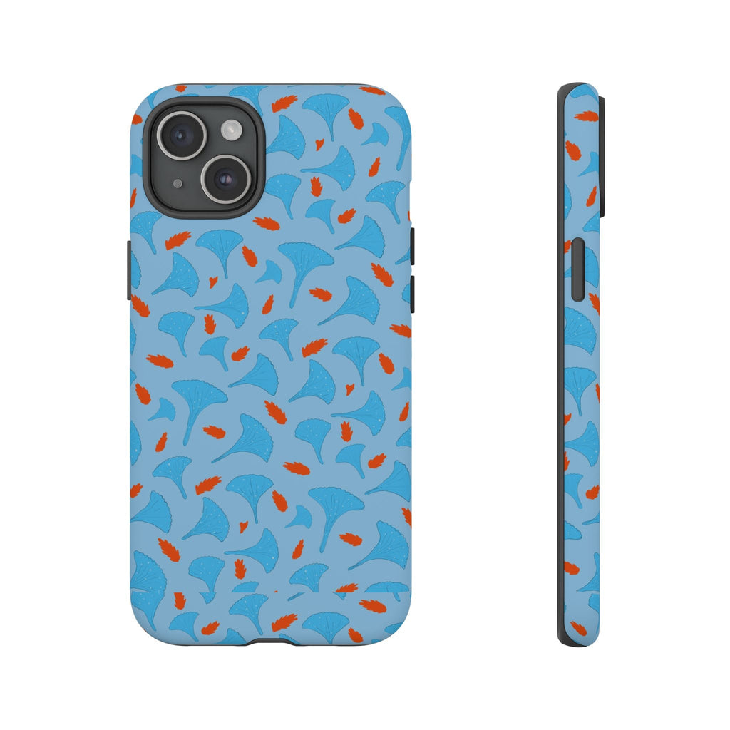 Blue Orange Odd Shape Themed Tough Cases Printify