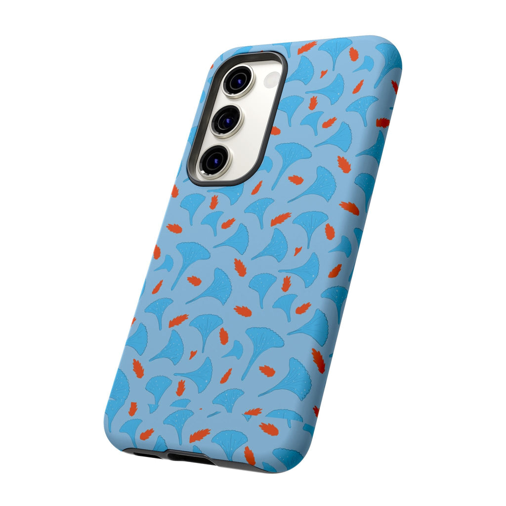 Blue Orange Odd Shape Themed Tough Cases Printify