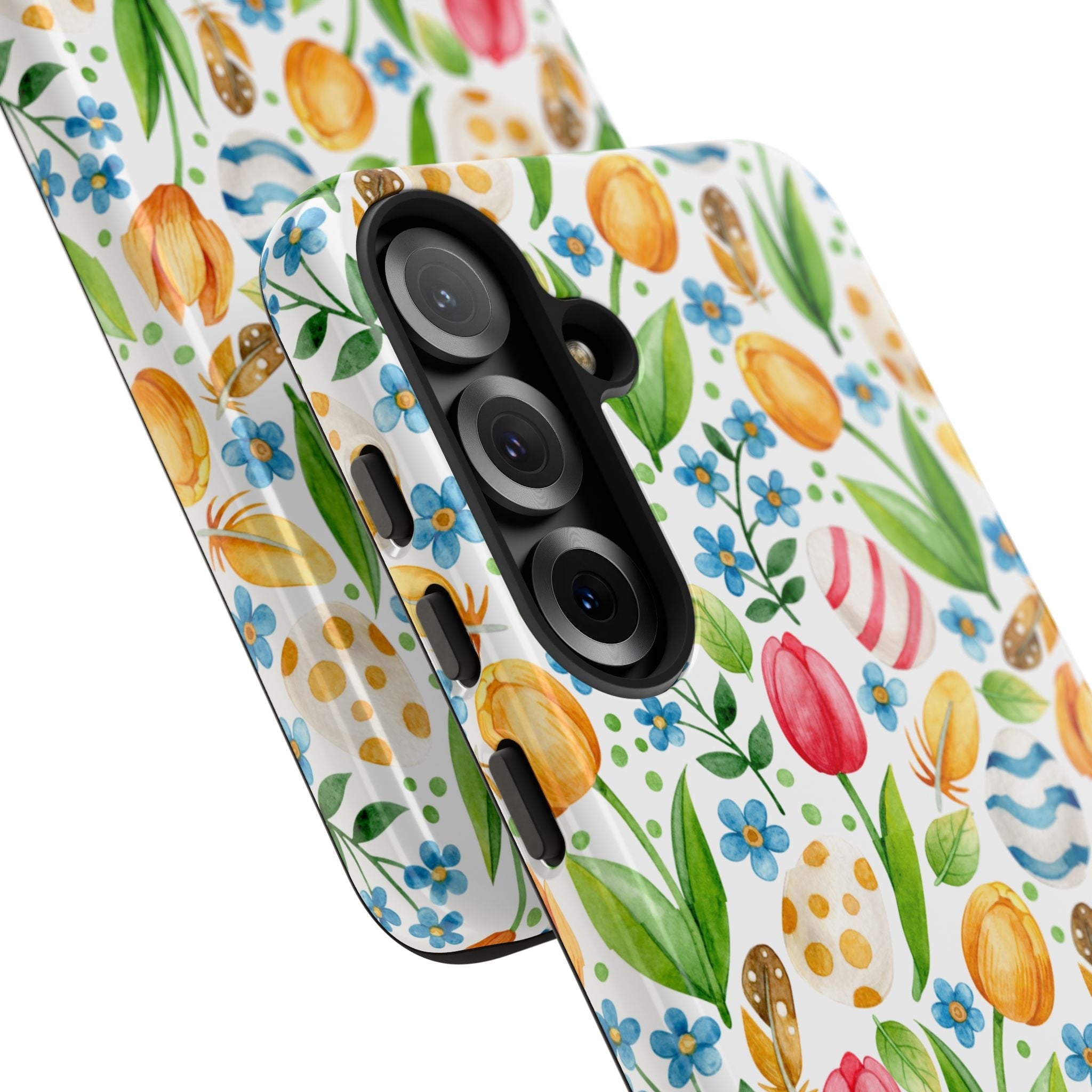 Cute Tulip Egg Theme Tough Cases Printify