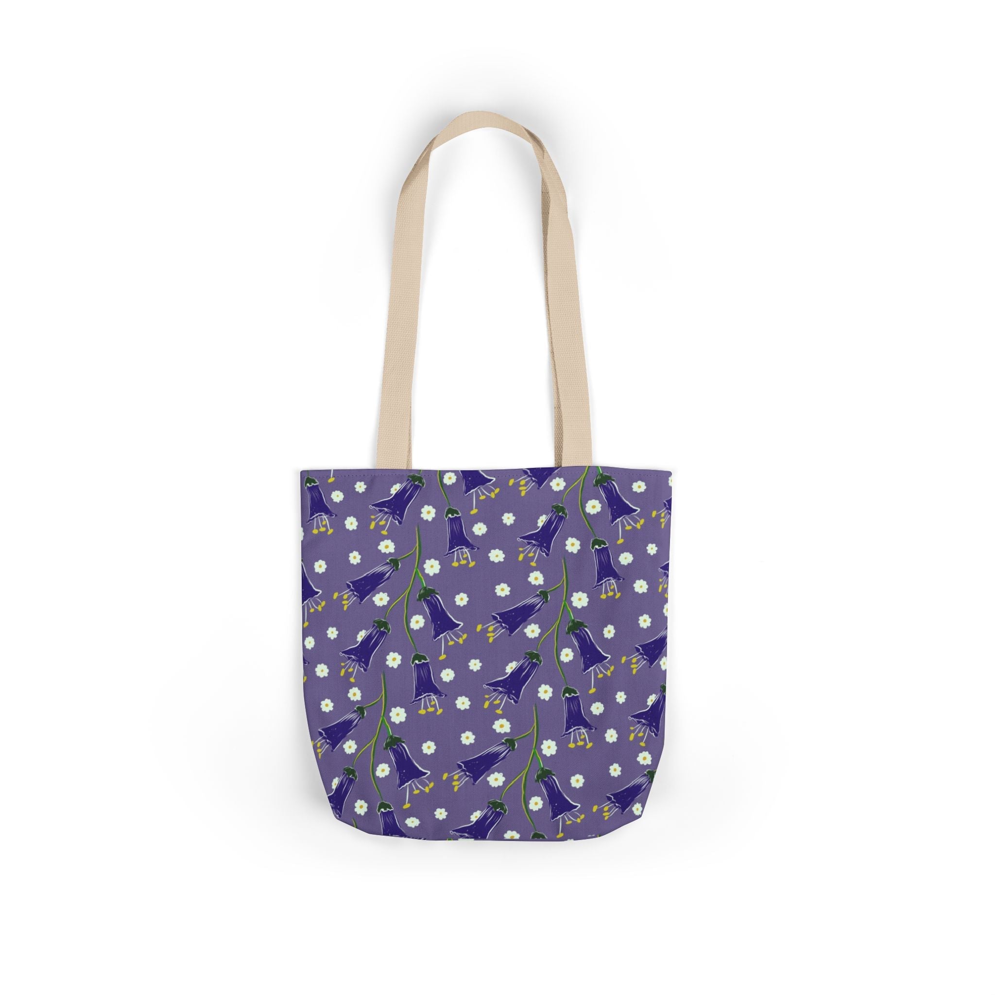 Lavender Canvas Tote Bag, 5-Color Straps Printify