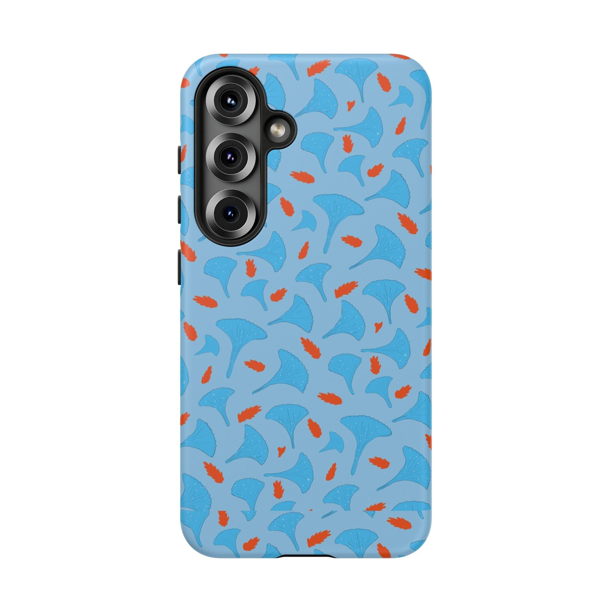 Blue Orange Odd Shape Themed Tough Cases Printify