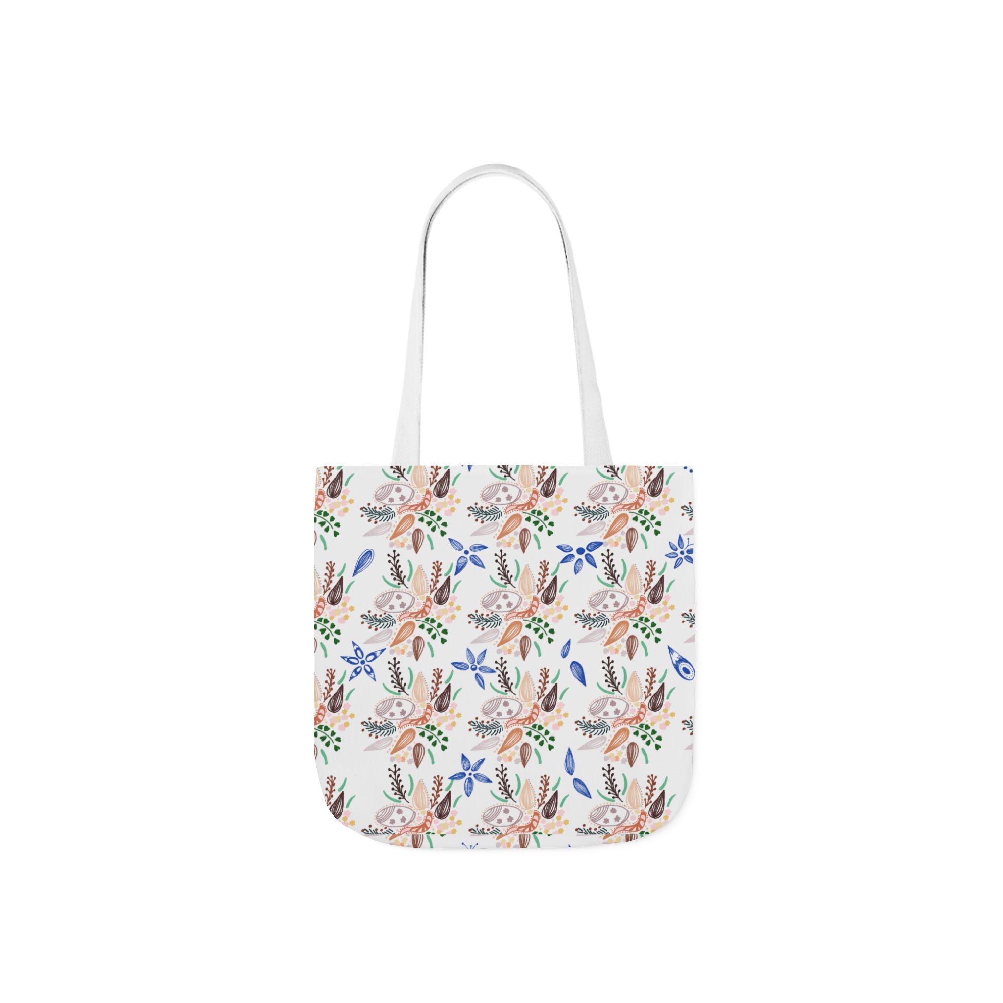 Baati Canvas Tote Bag – All-Over Print, 5 Strap Colours