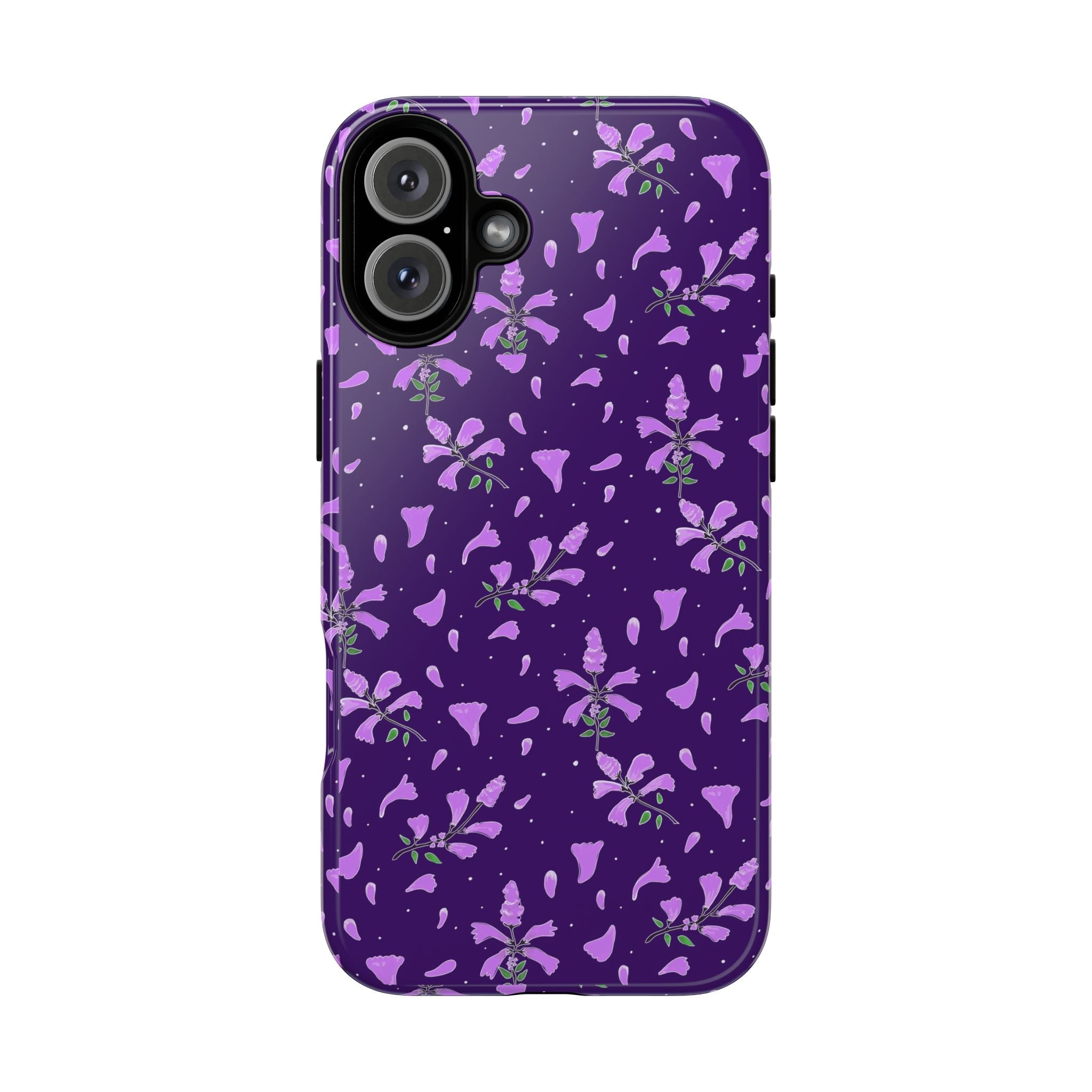 Purple Wild Flower Tough Phone Cases Printify
