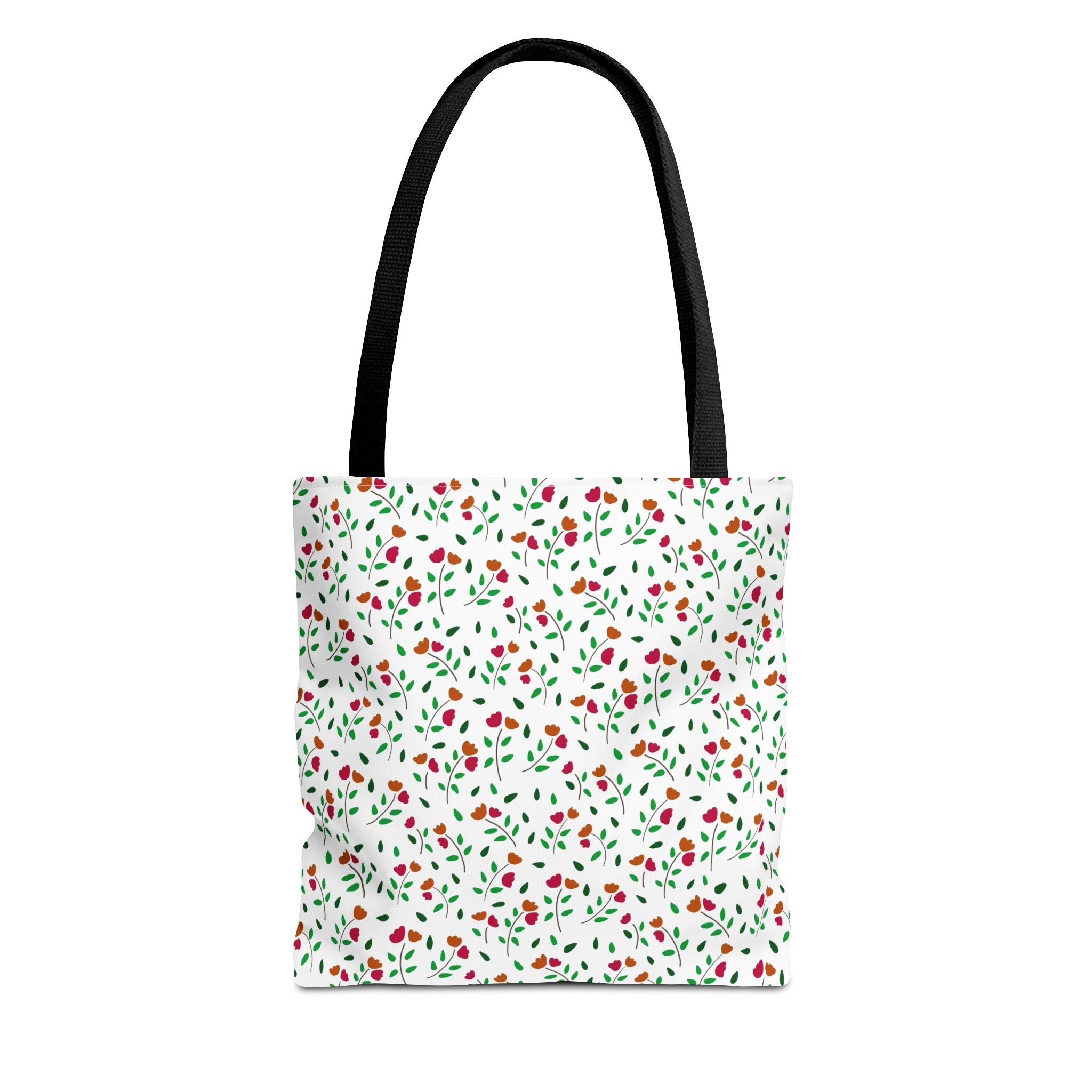 Mini Flora Hand Designed Prints Tote Bag (AOP) Printify